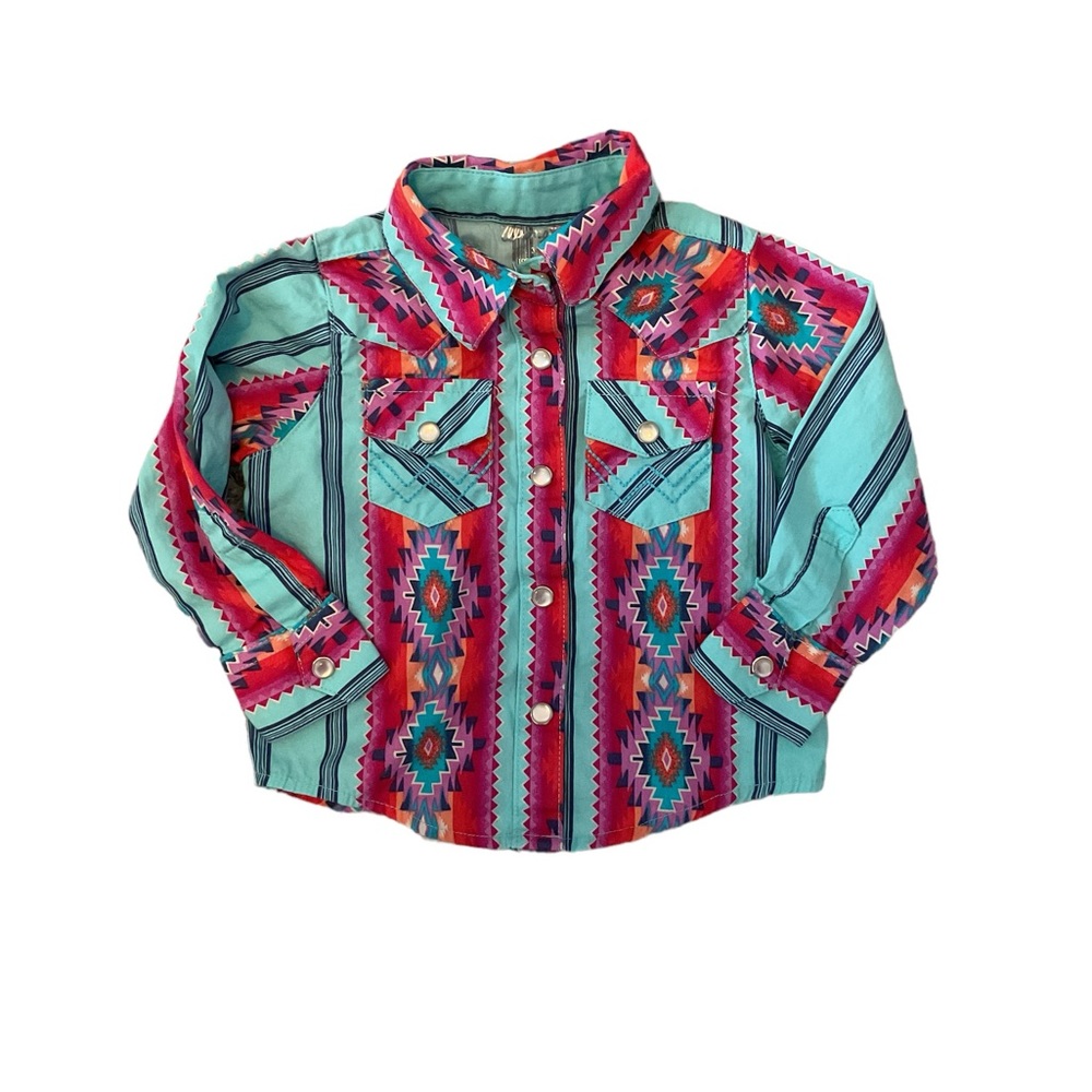Wrangler Baby Girl Button Up